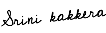 Srini Kakkera Signature